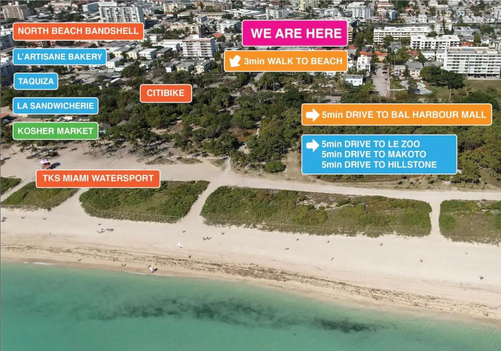 Steps To Sea Miami Beach Free Parking Pet & Family Friendly Apartment Екстериор снимка